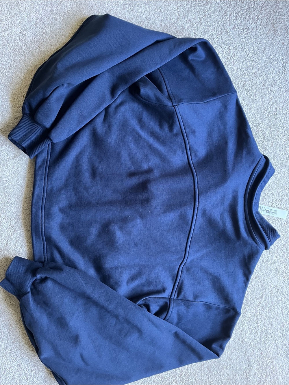 lululemon athletica Navy Half-Zip Pullover Hoodie - Picture 3 of 3